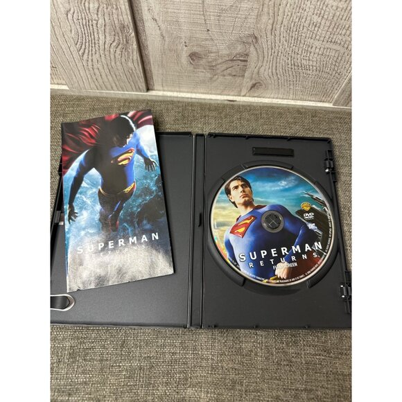 Superman Returns Full-Screen Edition DVD With Case & Insert - Picture 3 of 3
